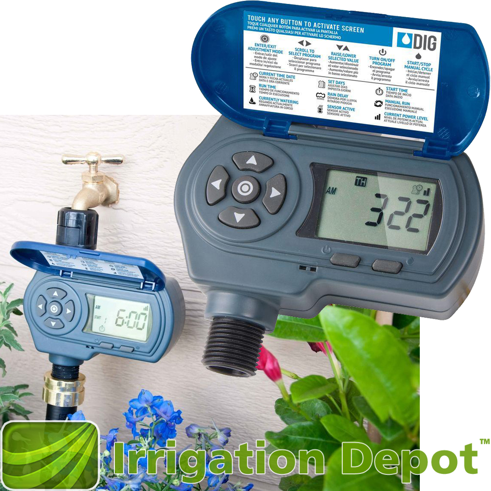 Drip Irrigation Hose Faucet Timers Irrigation Depot