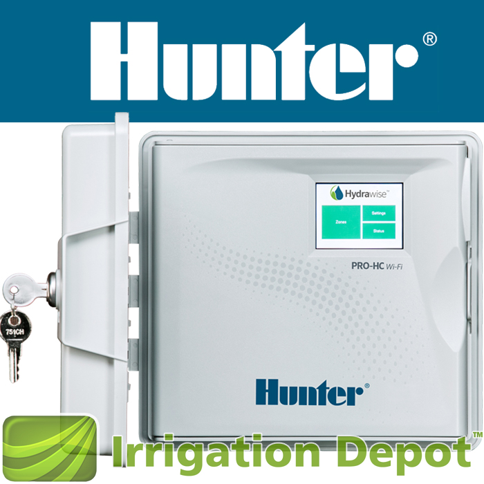 hunter Bluetooth Timer Station Irrigation Computer Grey/Blue