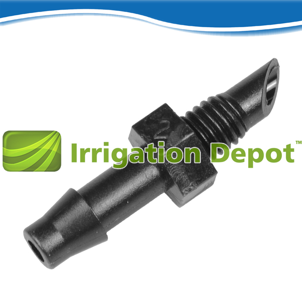 N\C 24 Pieces Barbed Connectors Drip Irrigation Connector Kits Automatic Irrigation Fittings for Drip Irrigation or Sprinkler Systems