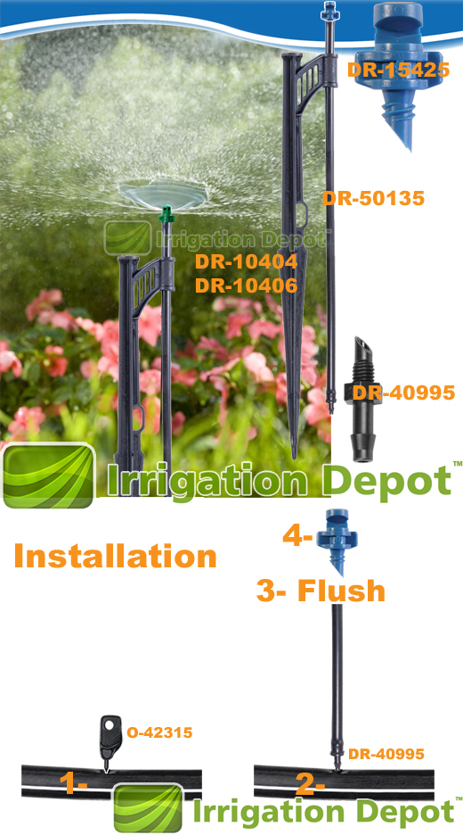 Réparation Installation Micro Spray Irrigation