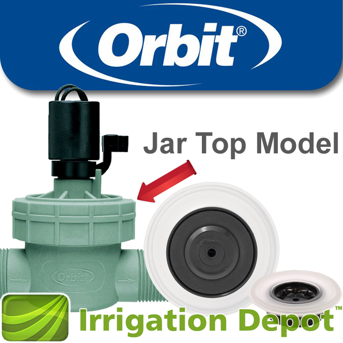 Orbit 3/4 in. or 1 in. Green Jar Top Valve