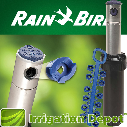 adjust rainbird 5000 radius