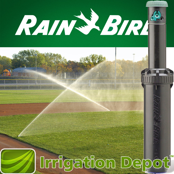 RainBird 8005 Series Rotor Pop-Up Sprinkler-Riser Material:Stainless Steel-Pop-U 